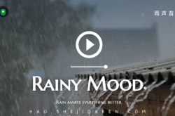 RainyMood 在线雨声网站，让工作学习更专注