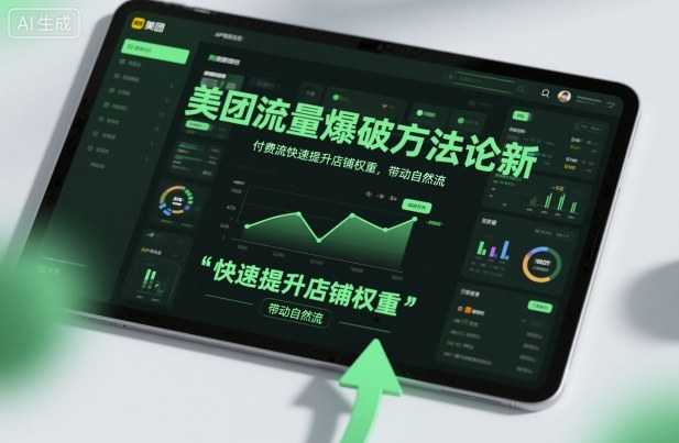 美团流量爆破方法论，付费流快速提升店铺权重，带动自然流_就是爱分享