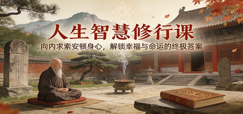 人生智慧修行课：向内求索安顿身心，解锁幸福与命运的终极答案_就是爱分享