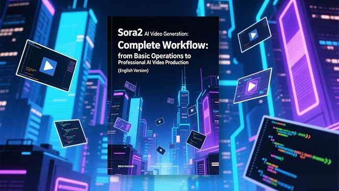 （16758期）Sora2 AI视频生成的系统教程（英文版）：从基础操作到专业级AI视频制作的完整工作流_就是爱分享