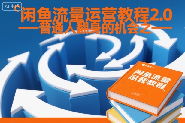 闲鱼流量运营教程2.0——普通人翻身的机会之一_就是爱分享