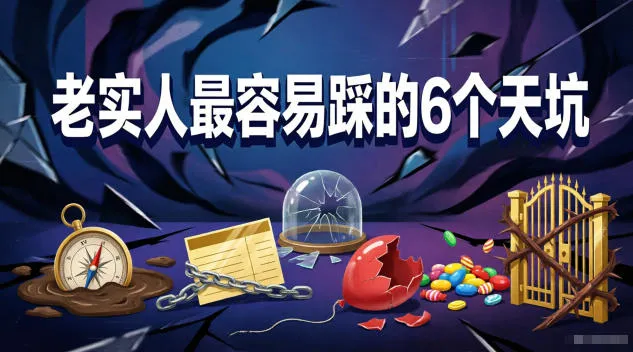 付费文章：老实人最容易踩的6个天坑_一起云网创