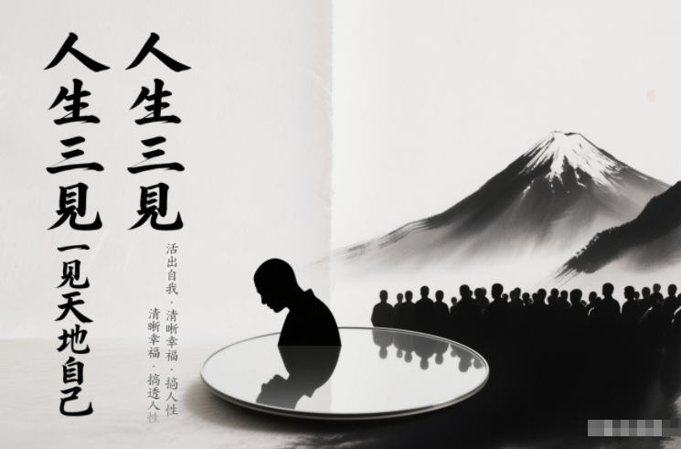 人生三见一见天地见众生见自己，活出自我拥有清晰幸福人生，搞透人性_就是爱分享