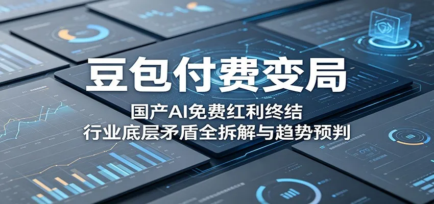 豆包付费变局：国产AI免费红利终结，行业底层矛盾全拆解与趋势预判_一起云网创