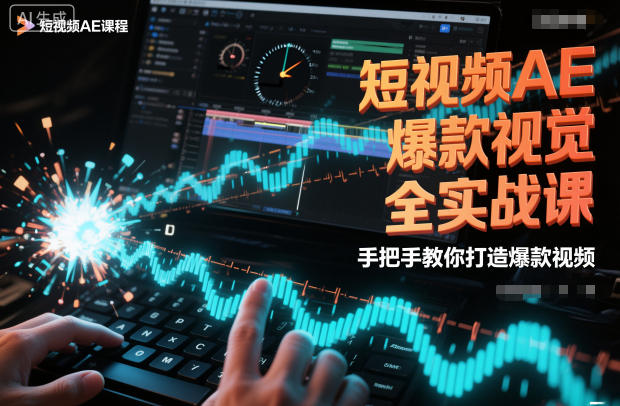 短视频AE爆款视觉全实战课，手把手教你打造爆款视频_就是爱分享
