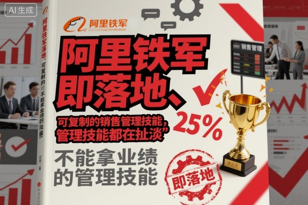 阿里铁军即落地、可复制的销售管理技能，不能拿业绩的管理技能都在扯淡_就是爱分享