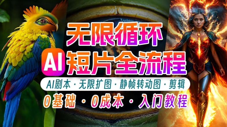 AI剪辑无限循环画面：新手轻松月入上万的秘技【揭秘】_就是爱分享