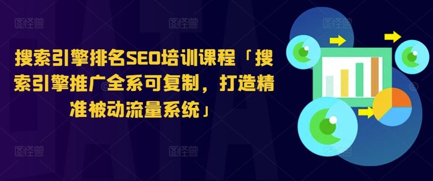 搜索引擎排名SEO培训课程「搜索引擎推广全系可复制，打造精准被动流量系统」_就是爱分享