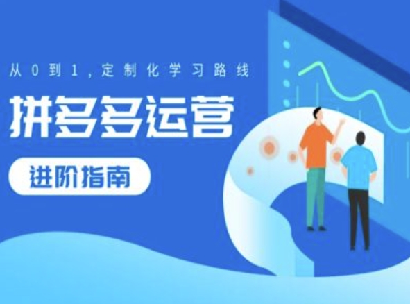 拼多多运营进阶指南，从0到1定制化学习路线_就是爱分享