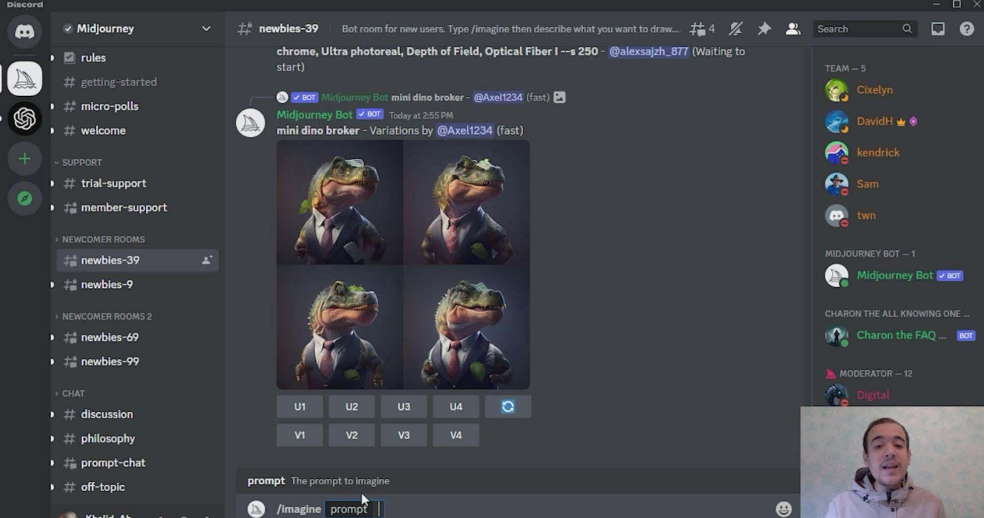 图片[1]_Midjourney 精通教程-使用Midjourney AI创建美丽艺术图像-36节课-中英字幕_就是爱分享