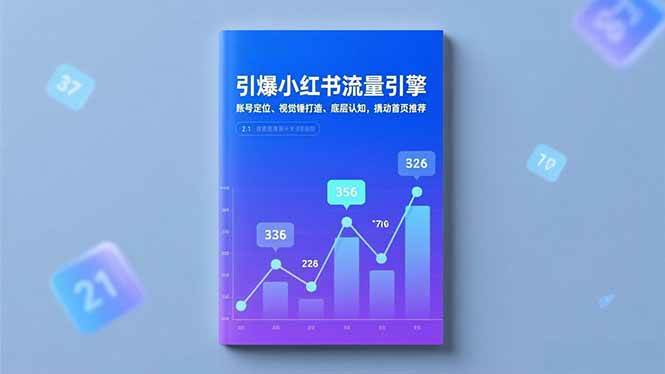 （16744期）引爆小红书流量引擎，账号定位、视觉锤打造、底层认知，撬动首页推荐_就是爱分享