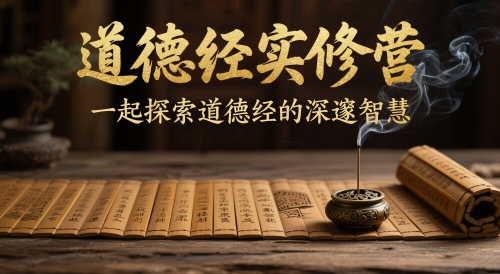 道德经实修营，一起探索道德经的深邃智慧_就是爱分享