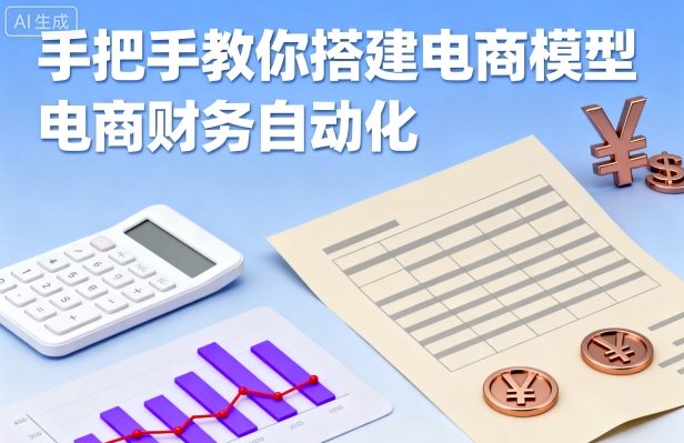 手把手教你搭建电商模型-电商财务自动化_就是爱分享
