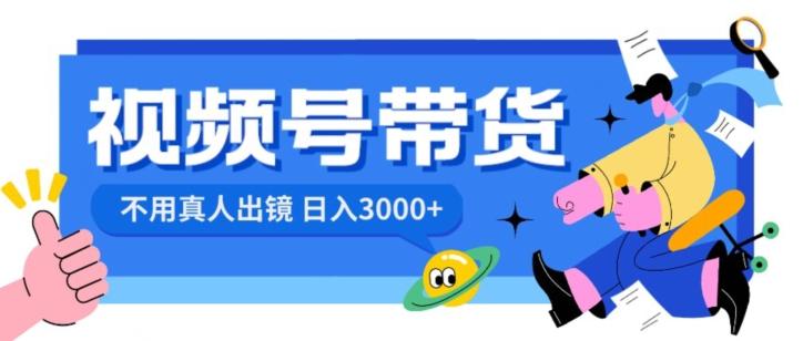 视频号带货，日入3000+，不用真人出镜_就是爱分享