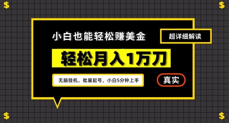 谷歌看广告撸美金2.0，无脑挂机，多号操作，月入1万刀【揭秘】_就是爱分享