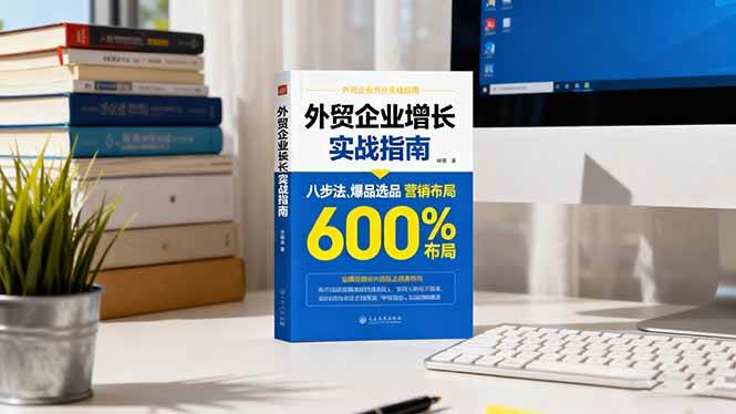 （16296期）外贸企业增长实战指南，八步法、爆品选品、营销布局，业绩增长300%_就是爱分享