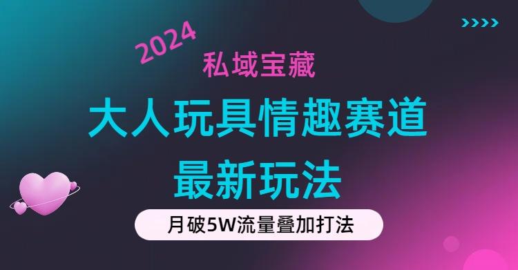 私域宝藏：大人玩具情趣赛道合规新玩法，零投入，私域超高流量成单率高_就是爱分享