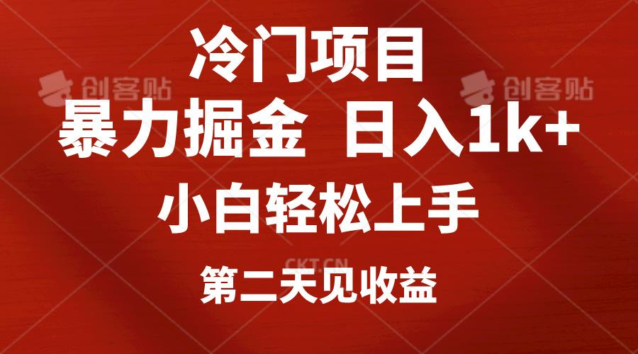 冷门项目，靠一款软件定制头像引流 日入1000+小白轻松上手，第二天见收益_就是爱分享